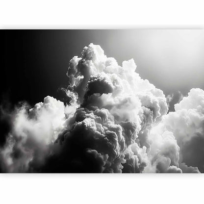 Fototapete - Clouds Like from Dreams: Let the Sun Illuminate Your Day – A Visual Feast