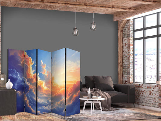 Paravent - Sunset Over a Cloudy Sea: A Marvelous Symphony of Colors Artgeist