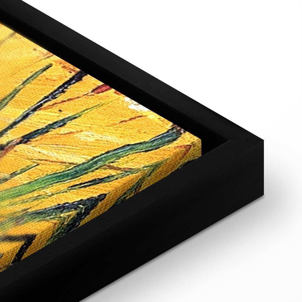 Leinwandbild - Vincent van Gogh – Willows at Sunset