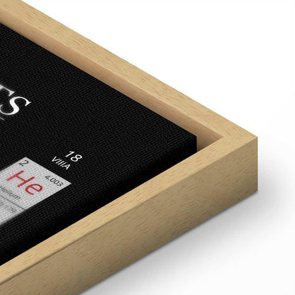 Leinwandbild - Mendeleev's Table (1 Part) Wide