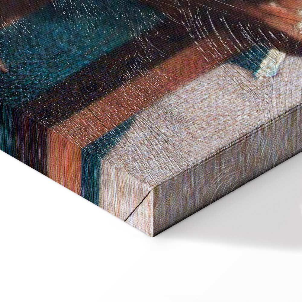 Leinwandbild - Jan Vermeer – The Lacemaker