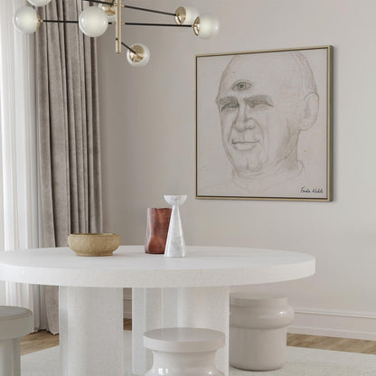 Leinwandbild - Frida Kahlo – Portrait of Nacho Aguirre