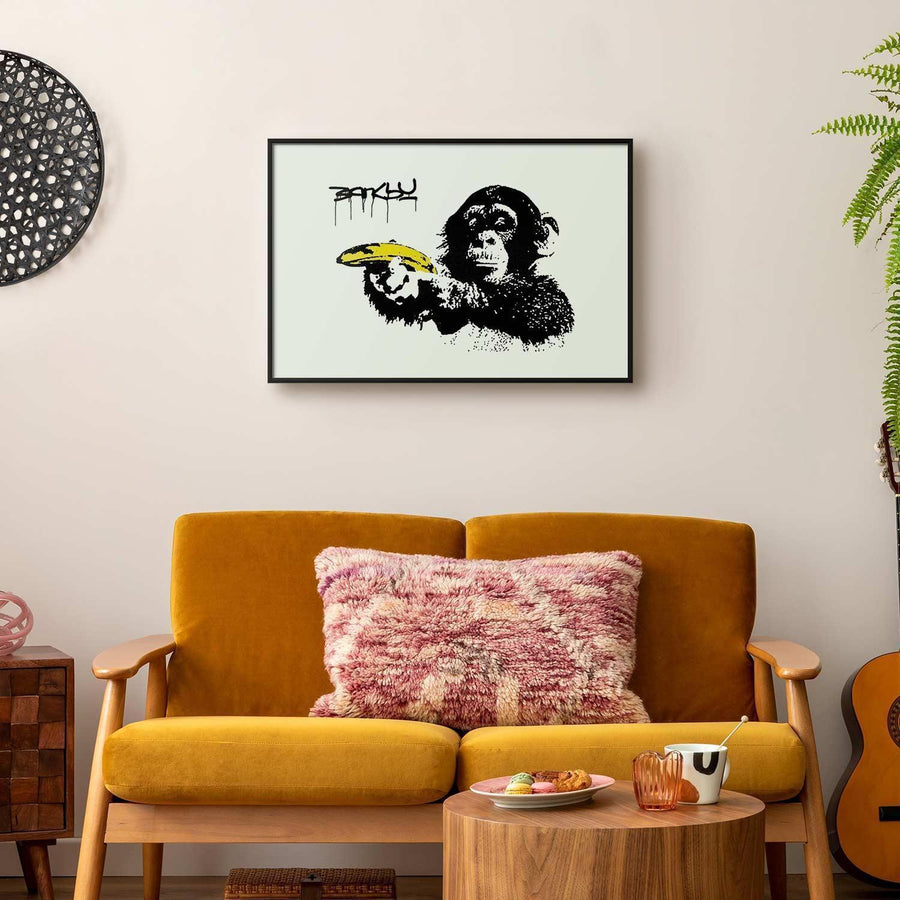 Poster - Banksy: Monkey with a Banana Artgeist