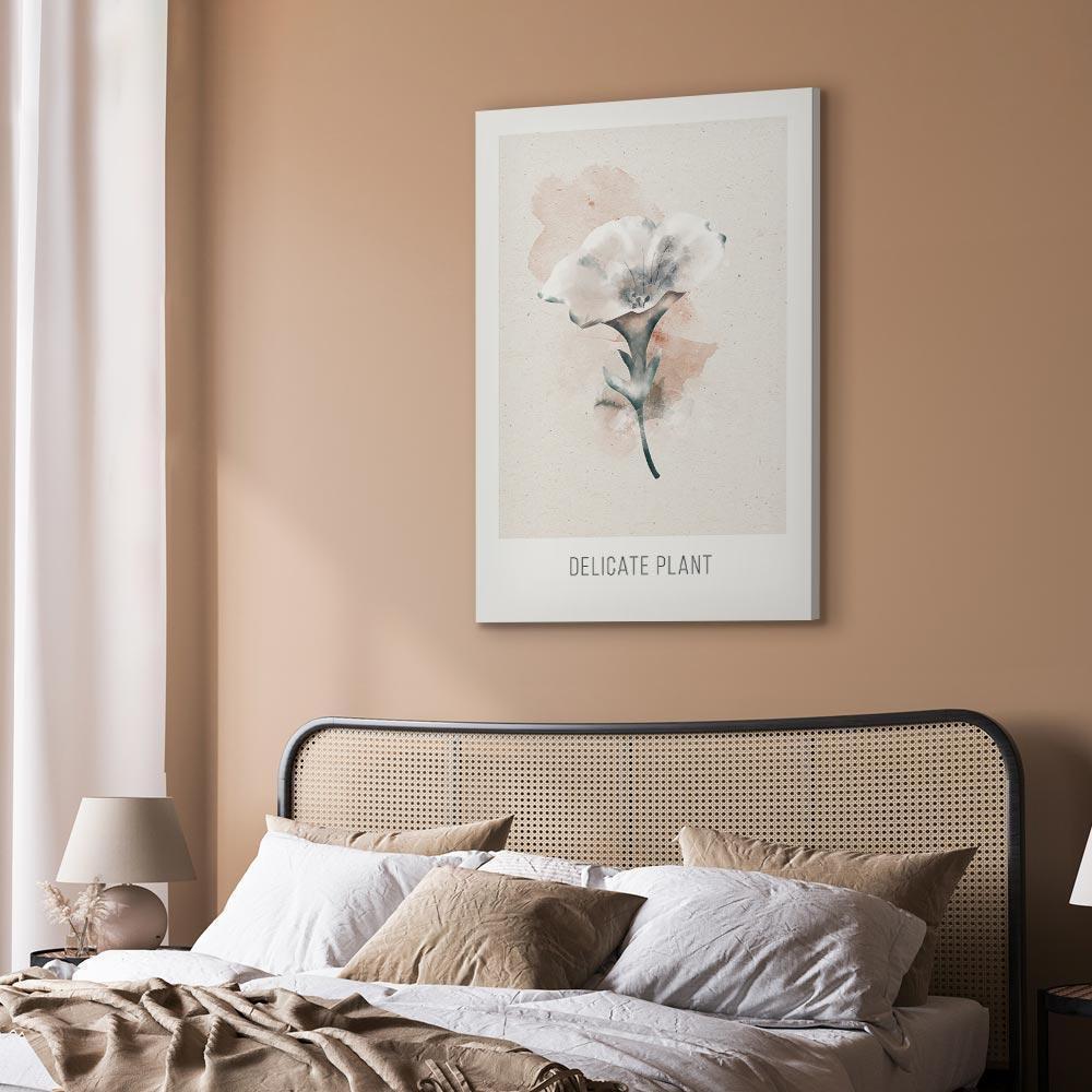 Leinwandbild - Delicate Plant (1 Part) Vertical