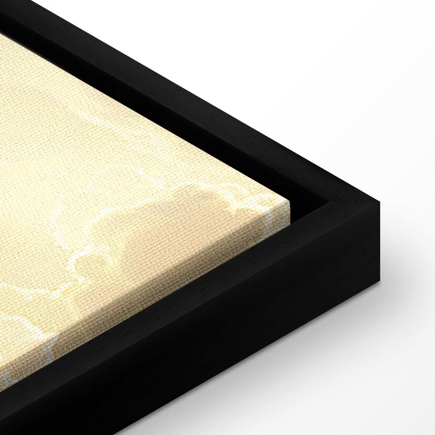 Leinwandbild - Enchanting Play of Colors Against a Backdrop of Clouds