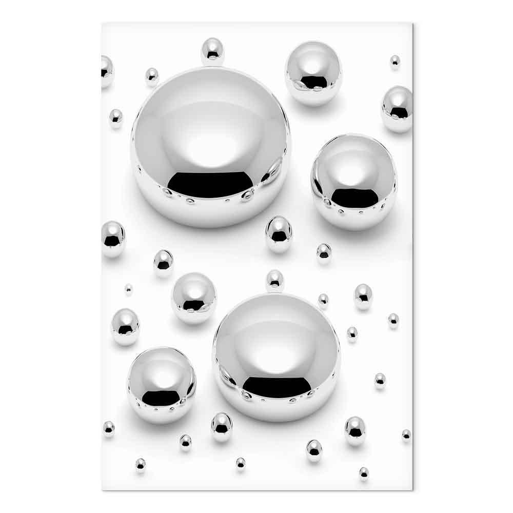 Leinwandbild - Enchanted in the Frost (1 Part) Vertical