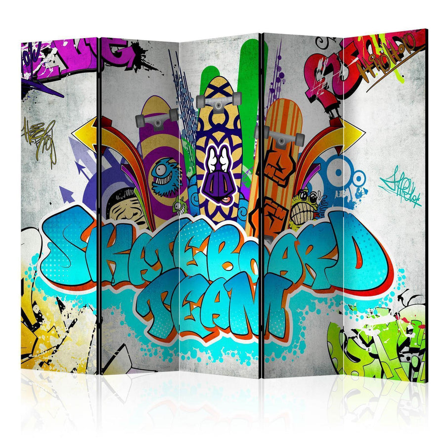 Paravent - Skateboard team II Artgeist