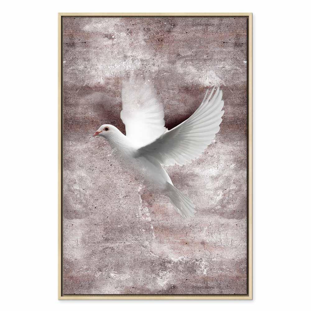 Leinwandbild - Love in Flight (1 Part) Vertical