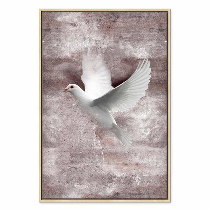 Leinwandbild - Love in Flight (1 Part) Vertical