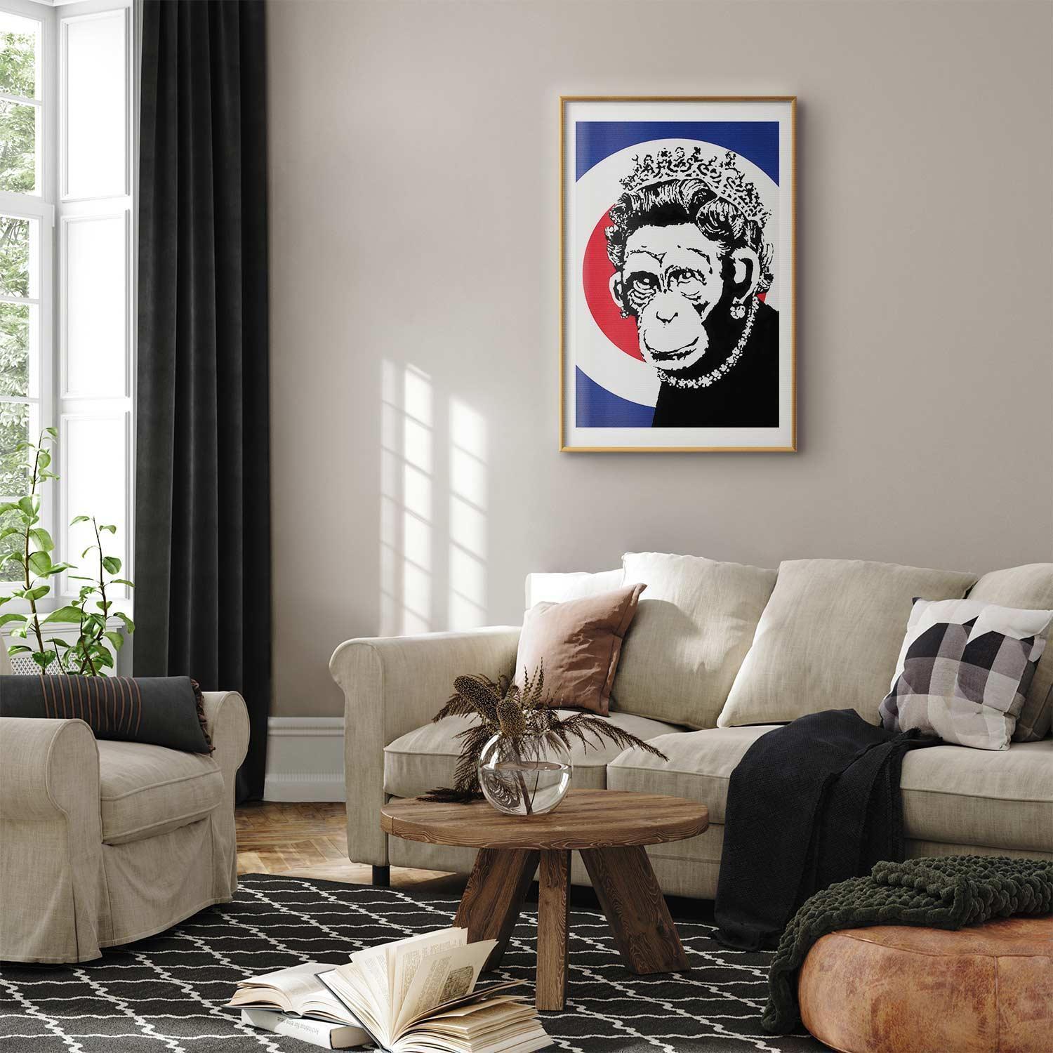 Poster - Monkey Queen Artgeist