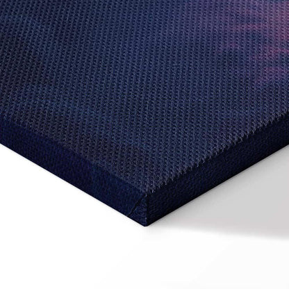 Leinwandbild - The Sun in Hiding: The Golden Face of the Sky Over a Cloudy Sea