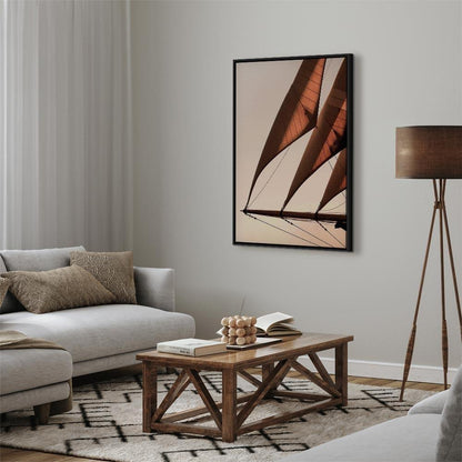 Leinwandbild - Sea Wind (1 Part) Vertical