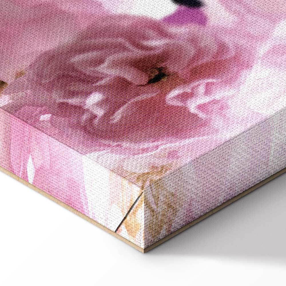 Leinwandbild - Garden of Floral Scents (1-part) - Nature in Shades of Pink