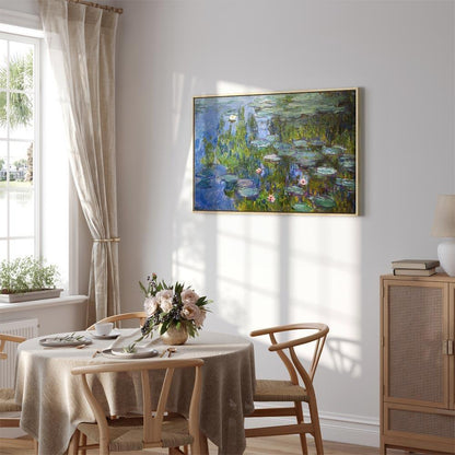 Leinwandbild - Claude Monet – Water Lilies