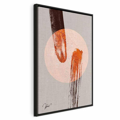 Leinwandbild - Two Comets (1 Part) Vertical