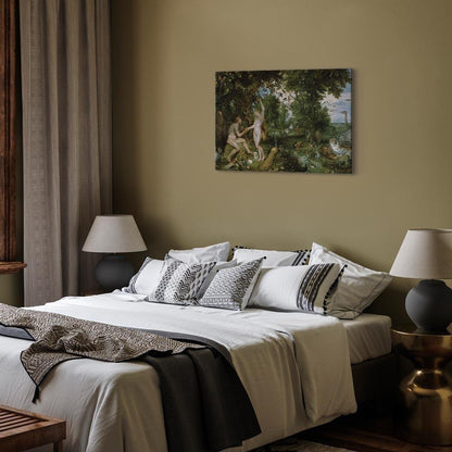 Leinwandbild - Peter Paul Rubens – The Garden of Eden with the Fall of Man