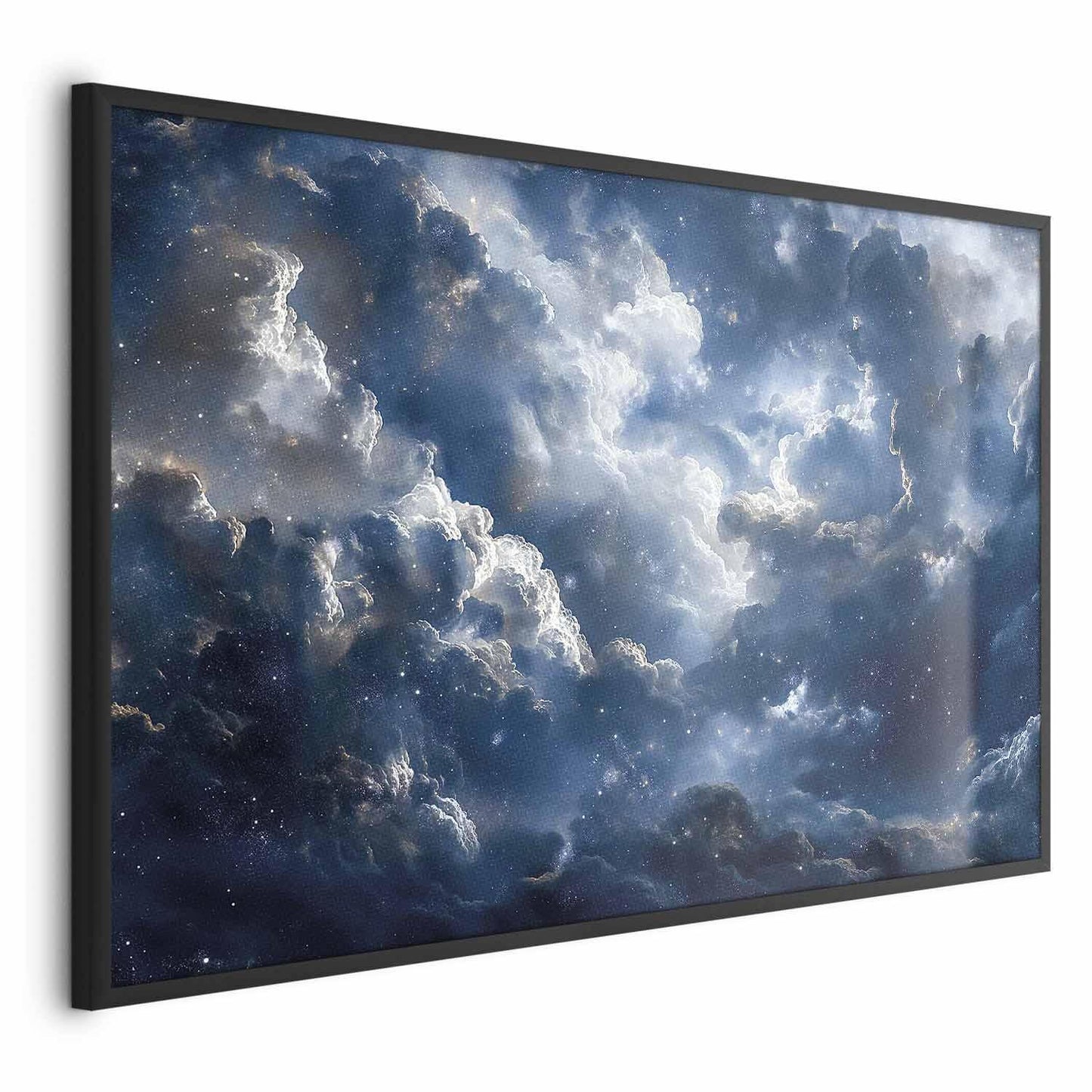Poster - Astronomical Wonders: Clouds and Stars in Harmonious Union Artgeist
