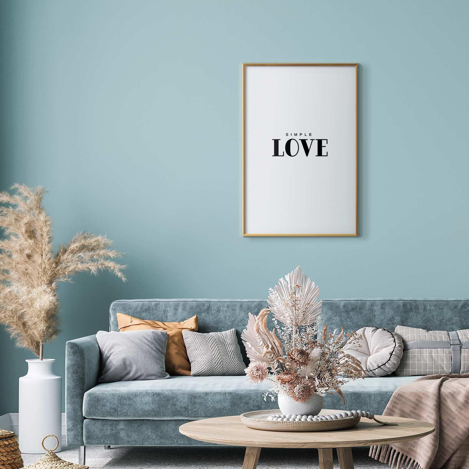 Poster - Simple Love Artgeist