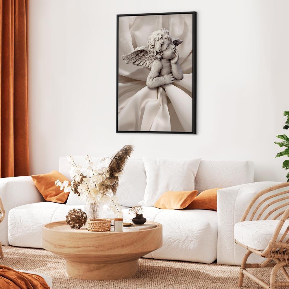 Leinwandbild - Love Thoughts (1 Part) Vertical