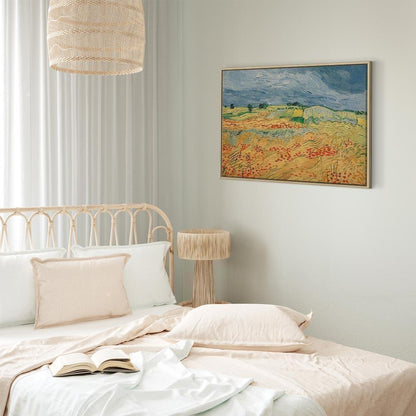 Leinwandbild - Vincent van Gogh – Fields with Poppies