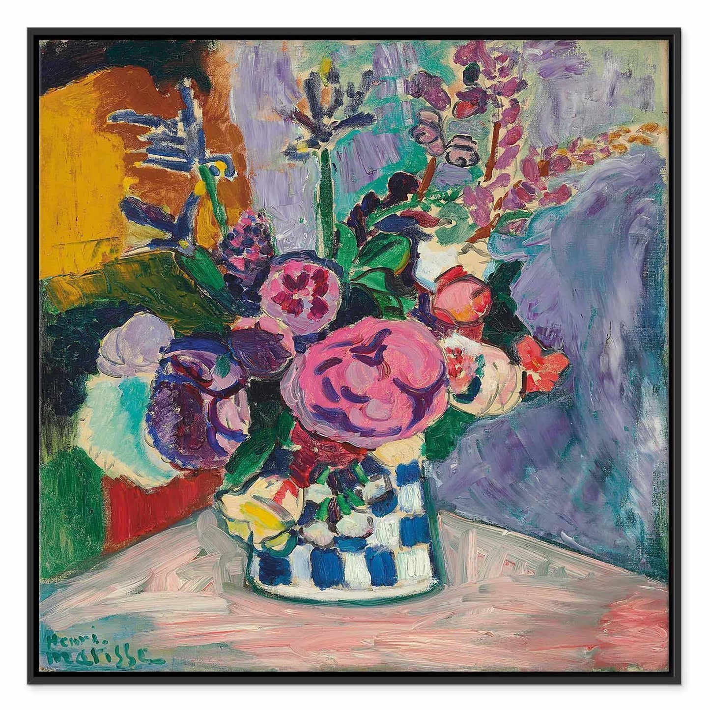 Leinwandbild - Henri Matisse – Peonies