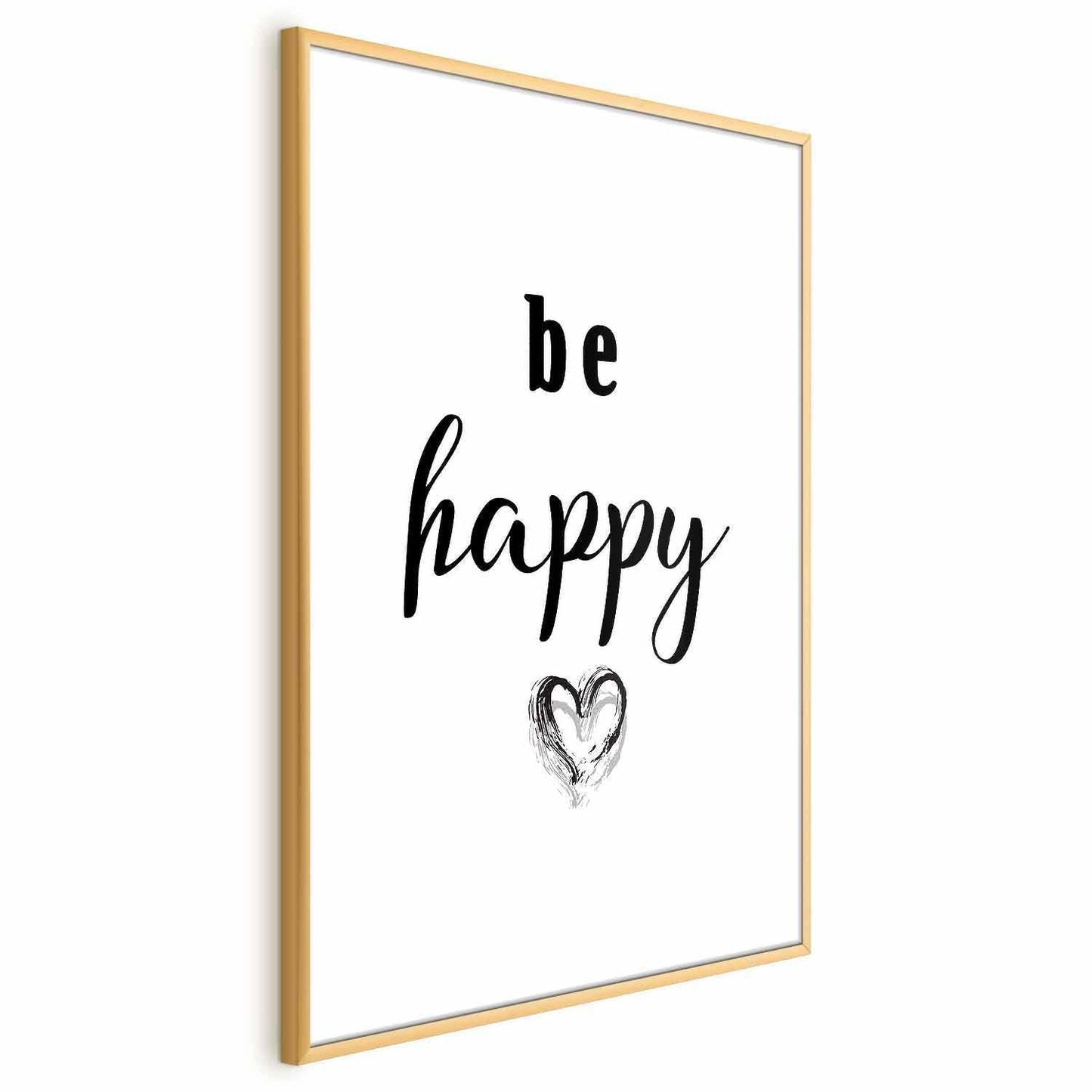Poster - Be Happy Artgeist