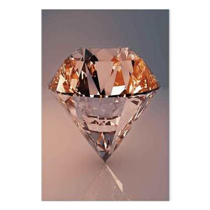 Leinwandbild - Costly Diamond (1 Part) Vertical
