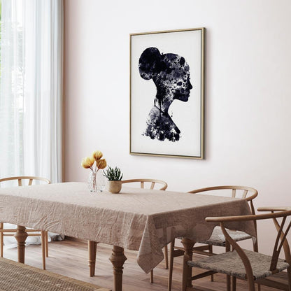 Leinwandbild - Abstract Profile (1 Part) Vertical