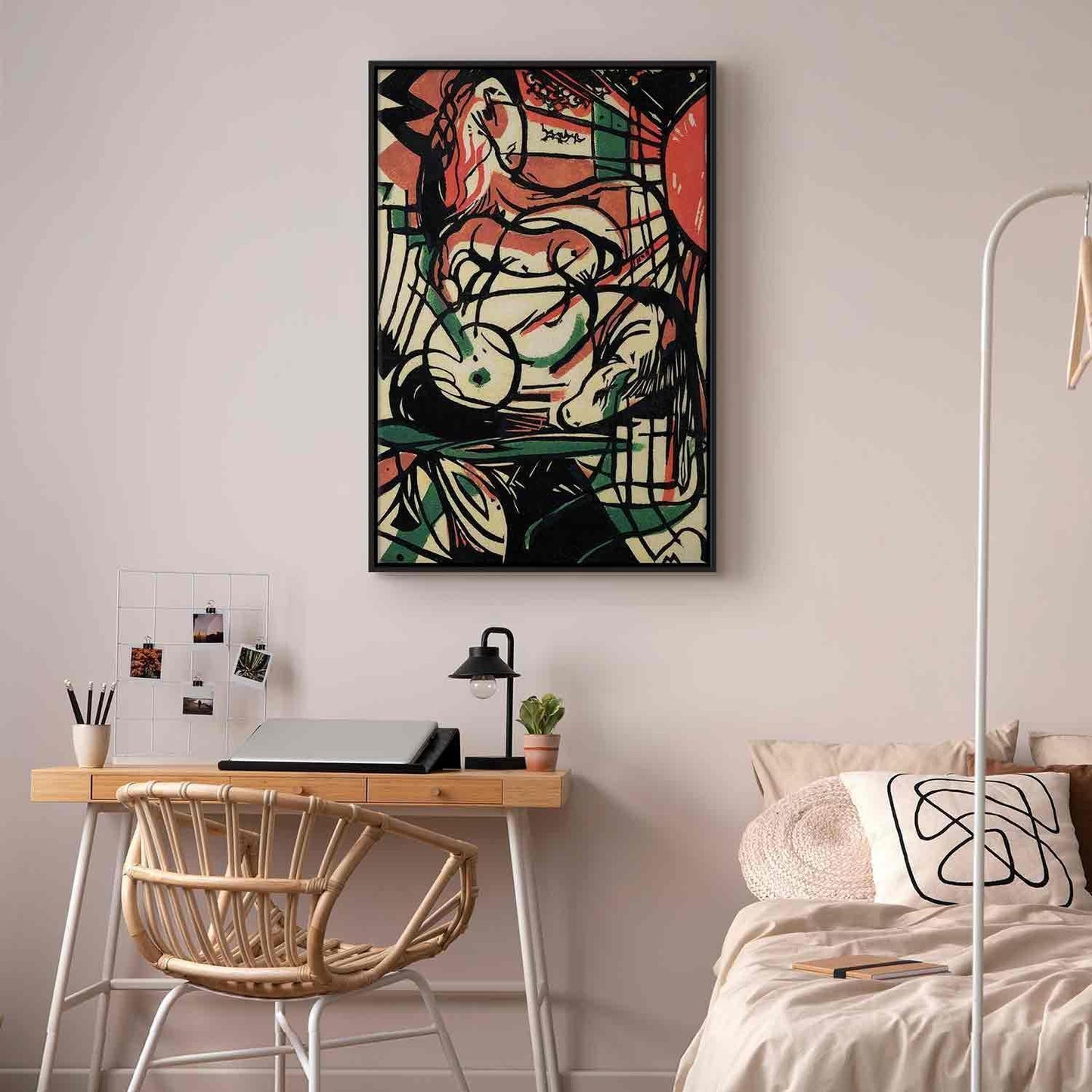 Leinwandbild - Franz Marc – The Birth of the Horse