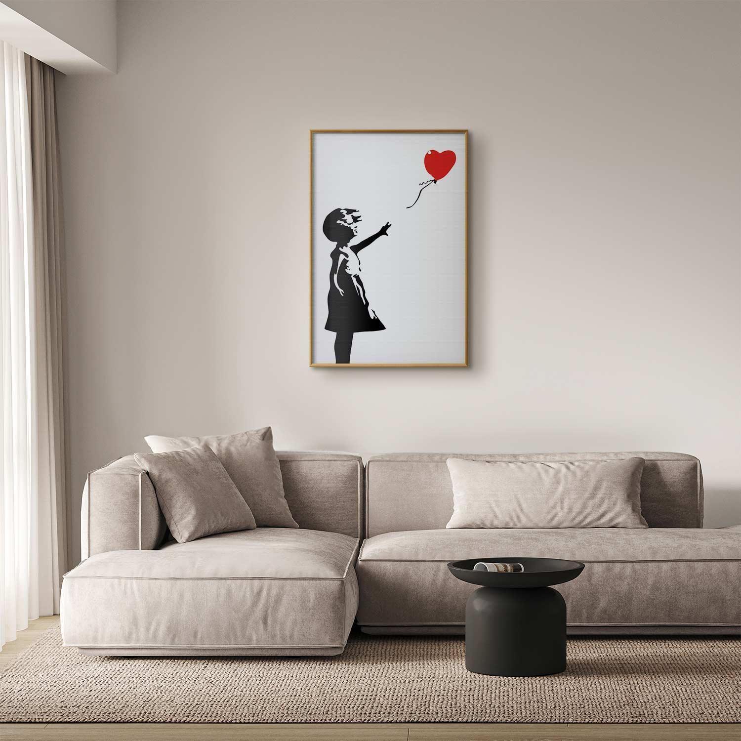 Poster - Girl with a Balloon Artgeist