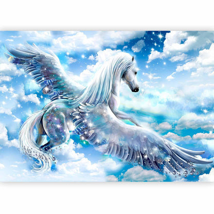 Fototapete - Pegasus (Blue) Artgeist