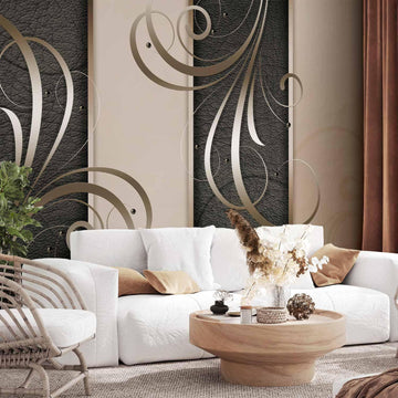 Romantische Fototapete - Romantisches Duett - Elegantes Wanddesign für stilvolle Räume Artgeist
