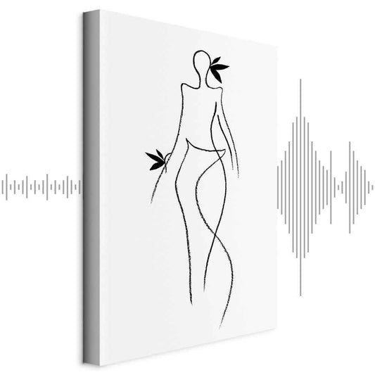 Leinwandbild - Exotic Dance (1 Part) vertical