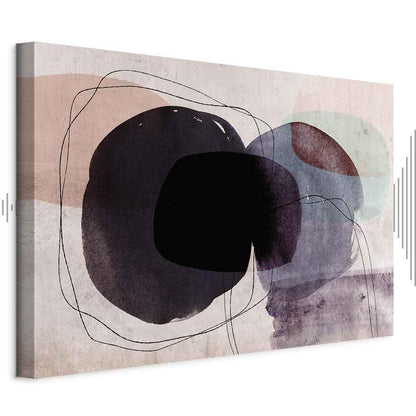 Leinwandbild - Free Accumulation (1 Part) Wide