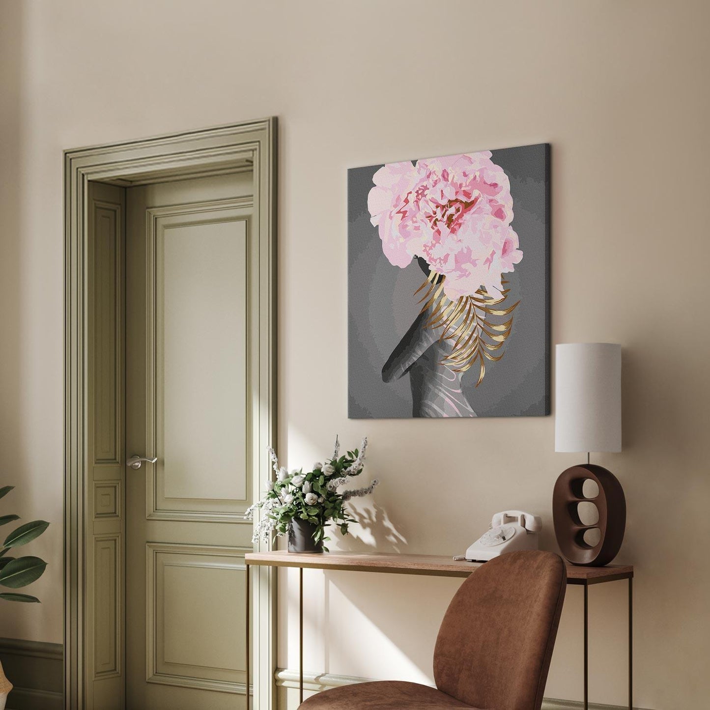 Malen nach Zahlen - Delicate Figure