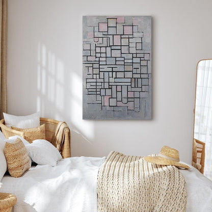 Leinwandbild - Piet Mondrian – Composition No IV