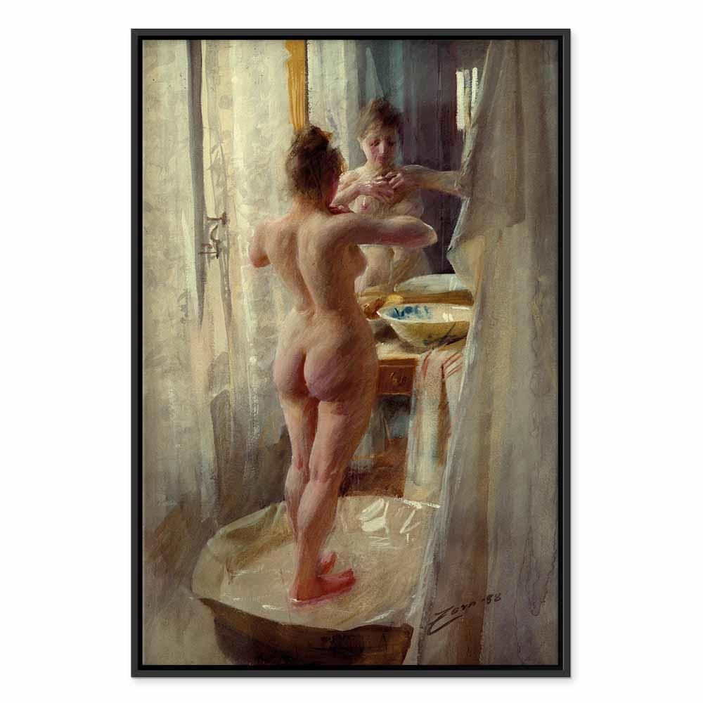 Leinwandbild - Anders Zorn – Tube