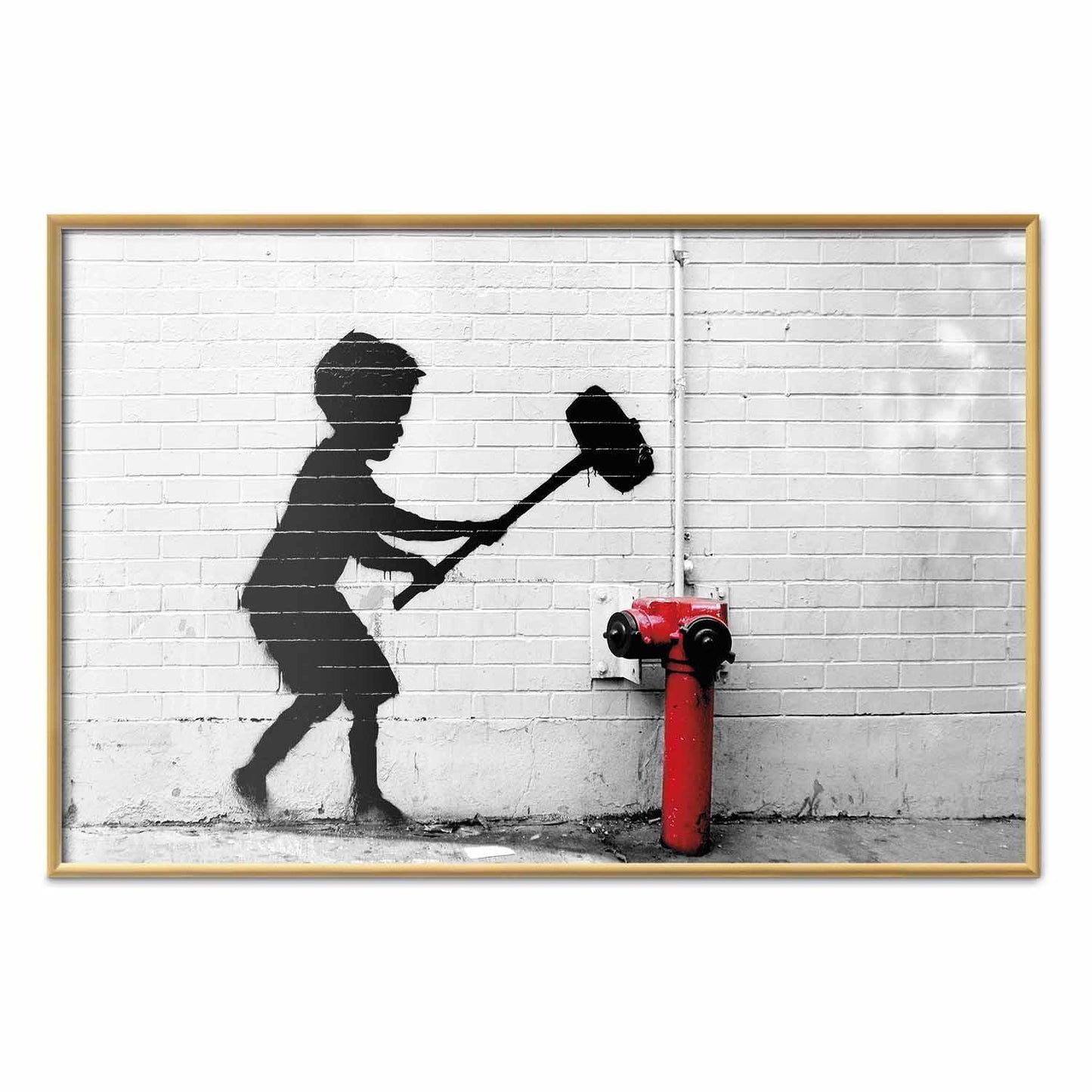 Poster - Destroy the Fire Hydrant
