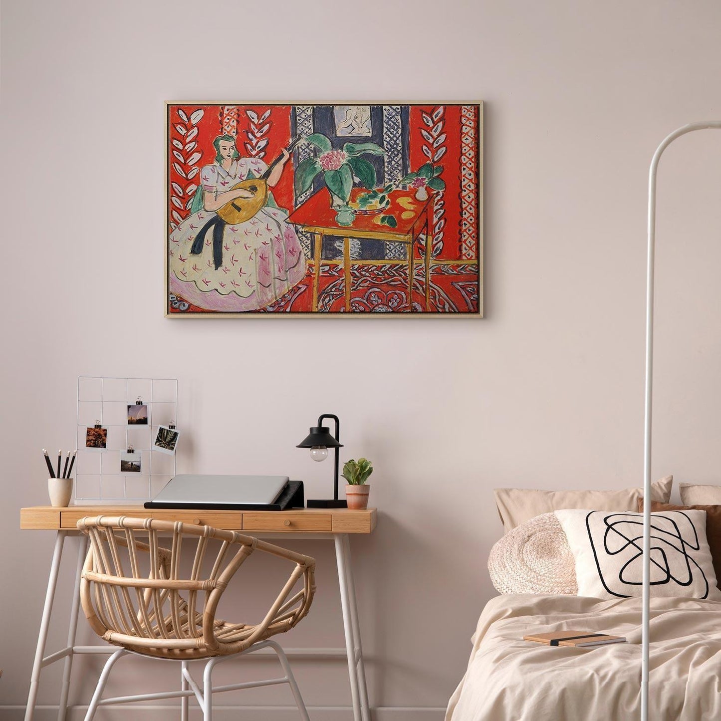 Leinwandbild - Henri Matisse – The Lute