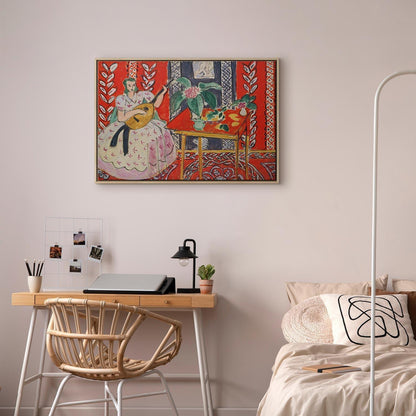 Leinwandbild - Henri Matisse – The Lute