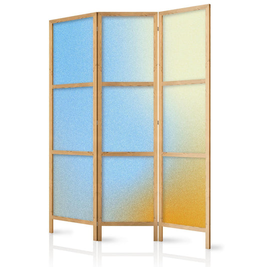 Japanischer Paravent - Energetic Gradient - Gradient Composition in Vibrant Colors Artgeist