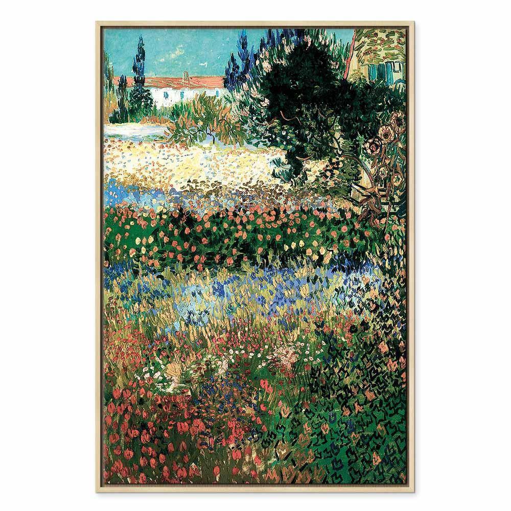 Leinwandbild - Vincent van Gogh – Blossoming Garden