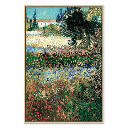 Leinwandbild - Vincent van Gogh – Blossoming Garden