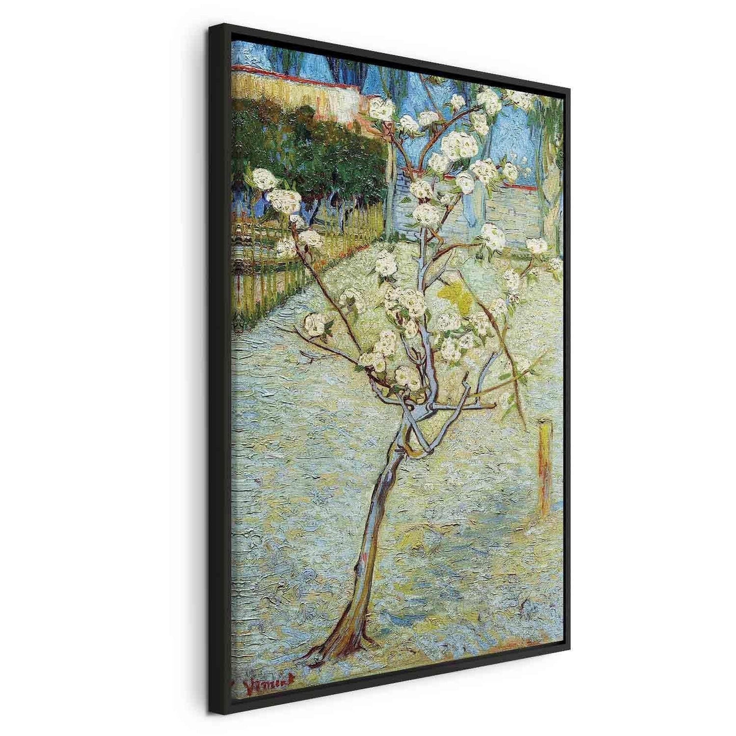 Leinwandbild - Blossoming Pear Tree Artgeist