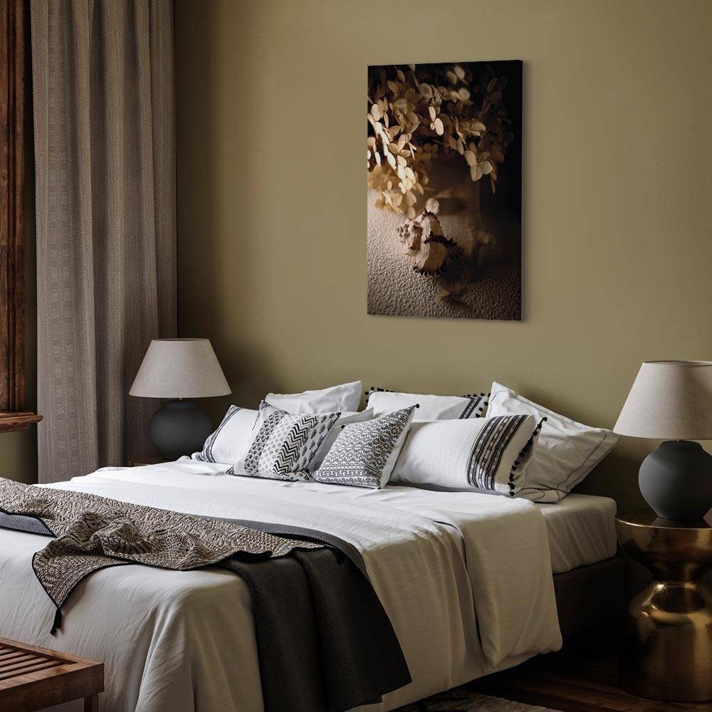 Leinwandbild - Humming Seashell (1 Part) Vertical