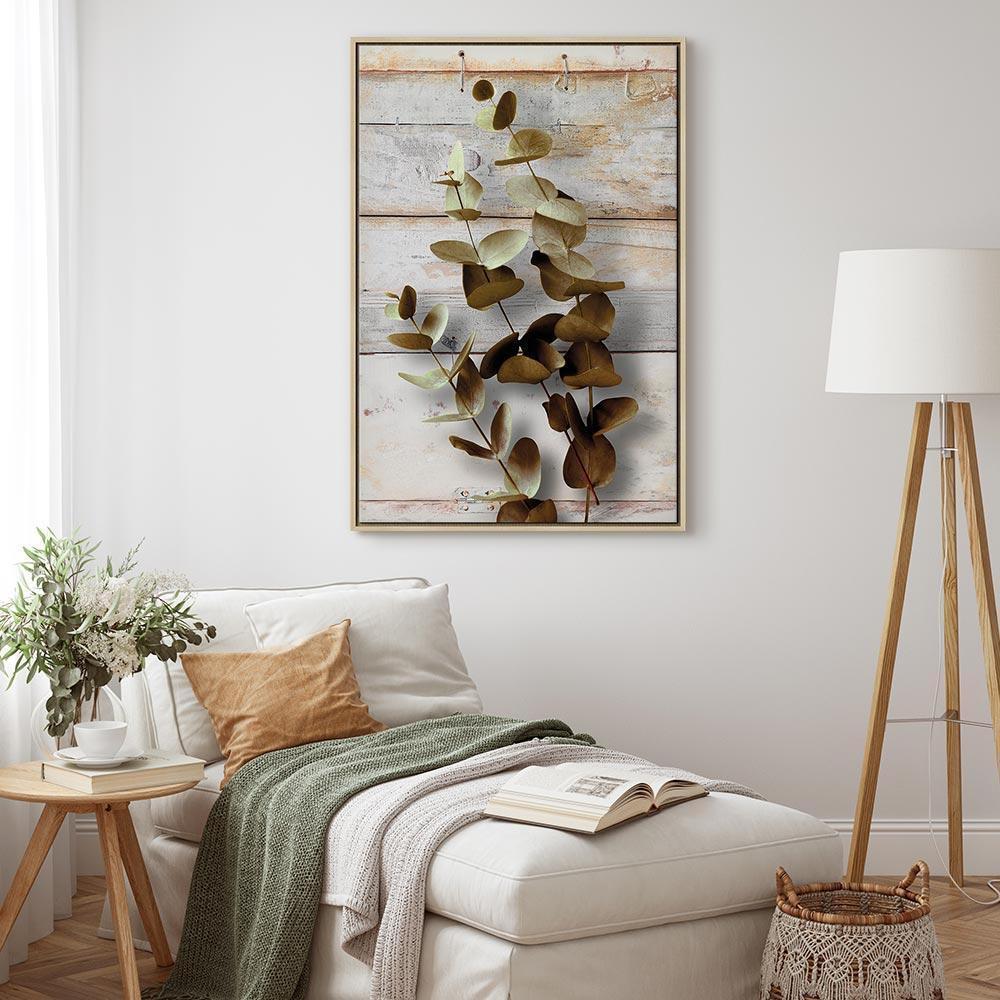 Leinwandbild - January Dawn (1 Part) Vertical