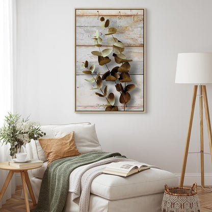 Leinwandbild - January Dawn (1 Part) Vertical