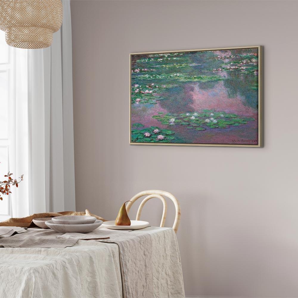 Leinwandbild - Claude Monet – Water Lilies