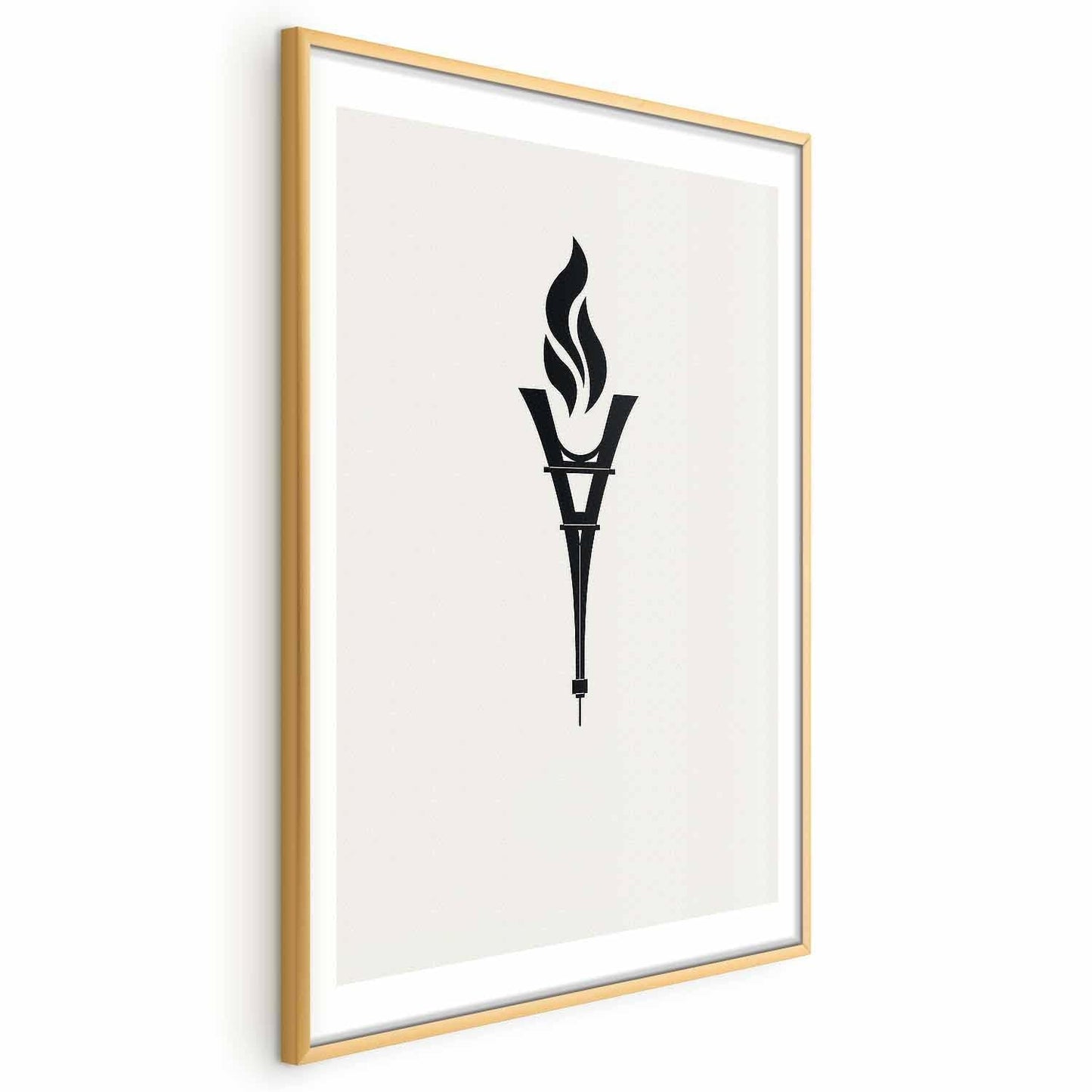 Poster - Torch Shaped Like the Eiffel Tower Artgeist