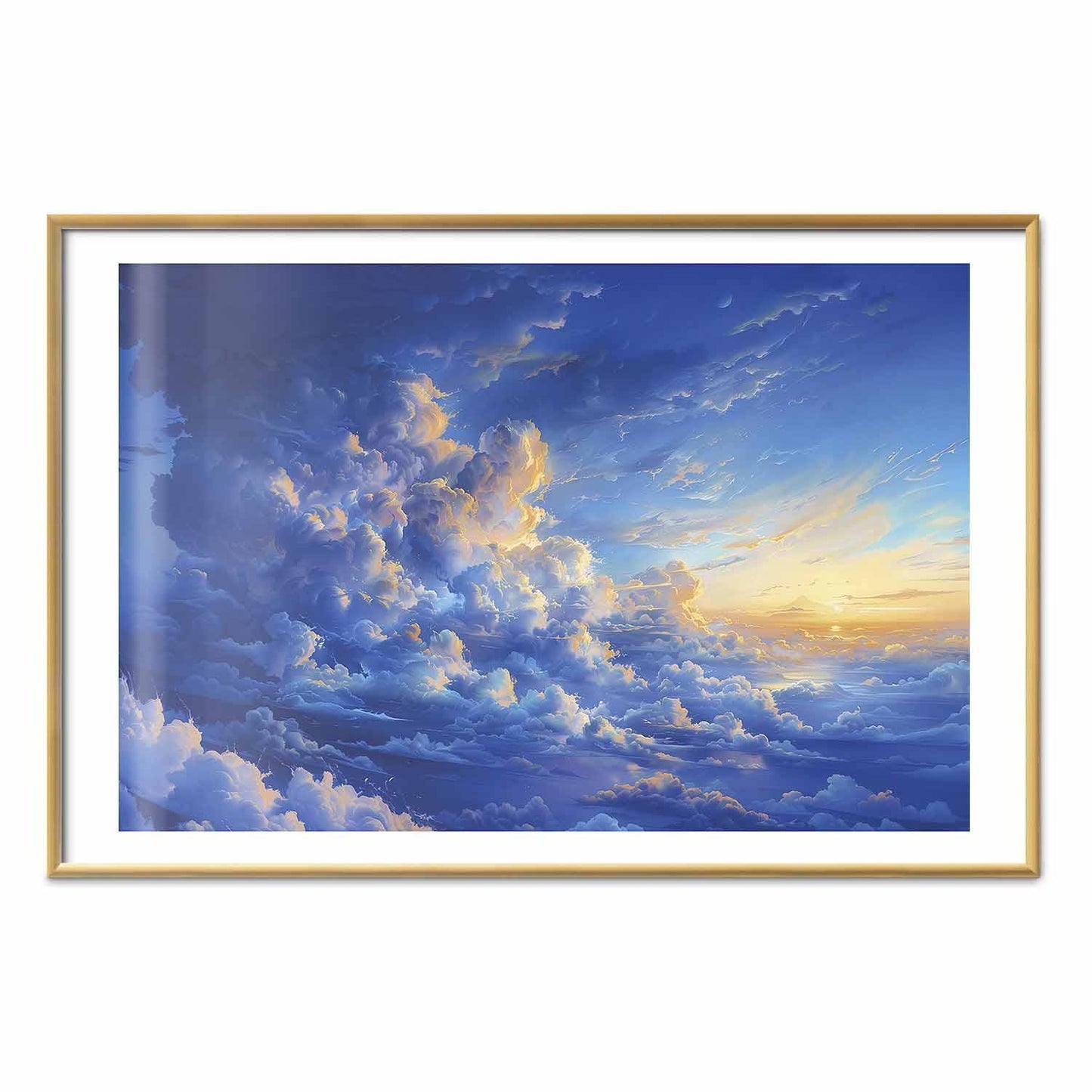 Poster - When the Sky Becomes Canvas: A Masterpiece of Nature in the Clouds
